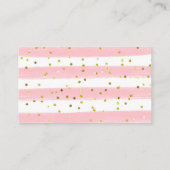 ピンクの熱気球キスがいくつ？ゲーム エンクロージャーカード (裏面)