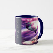 ピンクの熱気球 マグカップ (正面右)