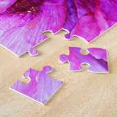 ピンクの爆発 ジグソーパズル (側面)