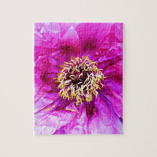 ピンクの爆発 ジグソーパズル (縦)