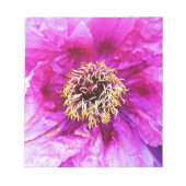 ピンクの爆発 ノートパッド (正面)