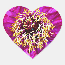 ピンクの爆発 ハートシール