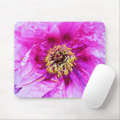 ピンクの爆発 マウスパッド (マウス)