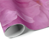 ピンクの牡丹のクローズアップ ラッピングペーパー (ロールコーナー)