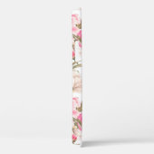 ピンクの牡丹の花の継ぎ目のない模様 Case-Mate iPhoneケース (裏面 / 右)