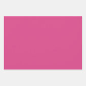 ピンクの牡丹の花束 ラッピングペーパーシート (正面2)