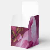 ピンクの牡丹結婚の花 フェイバーボックス (オープン)