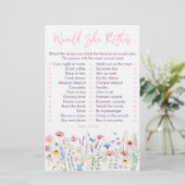 ピンクの牧草地の野の花は、むしろゲームだろう (スタンド正面)