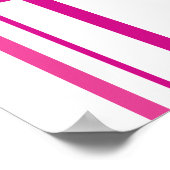 ピンクの牧草地_01 ポスター (角)