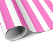 ピンクの独身のなニューファウンドランド犬のギフト用包装紙 ラッピングペーパー (ロールコーナー)