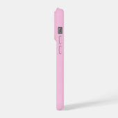 ピンクの猫の夢 iPhoneケース (左側面)