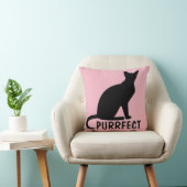 ピンクの猫の毛枕 クッション (椅子)