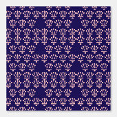 ピンクの王冠は濃い青です。 壁紙 (正面)