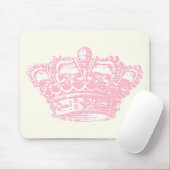 ピンクの王冠 マウスパッド (マウス)