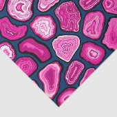 ピンクの瑪瑙スライス 薄葉紙 (詳細)