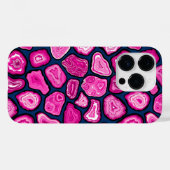 ピンクの瑪瑙スライス Case-Mate iPhoneケース (裏面 (横))