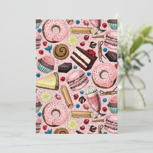 ピンクの甘いお菓子 (スタンド正面)