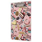 ピンクの甘いお菓子 クリップボード (左)