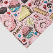 ピンクの甘いお菓子 薄葉紙 (詳細)