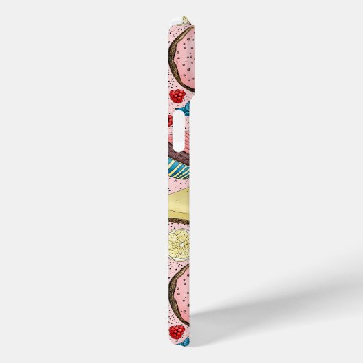 ピンクの甘いお菓子 Case-Mate iPhoneケース (裏面 / 右)