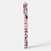 ピンクの甘いお菓子 iPhoneケース (左側面)