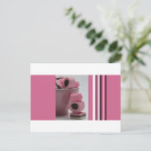 ピンクの甘草の一種 ポストカード (スタンド正面)