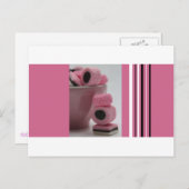 ピンクの甘草の一種 ポストカード (正面/裏面)