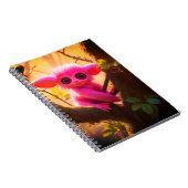 ピンクの生き物 ノートブック (右側)