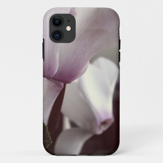 ピンクの白い花フォトiPhone SE + iPhone 5/5S Case-Mate iPhoneケース (裏面)