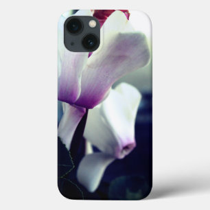 ピンクの白い花写真iPhone 6/6s、タフ iPhone 13ケース