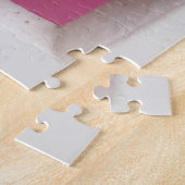 ピンクの白い鳩 – Martha's Vineヤード ジグソーパズル (側面)