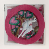 ピンクの白い鳩 – Martha's Vineヤード ジグソーパズル (横)