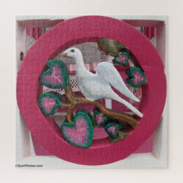 ピンクの白い鳩 – Martha's Vineヤード ジグソーパズル