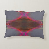 ピンクの白熱1 アクセントクッション (裏面)