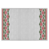 ピンクの睡蓮ガラス切り盤 カッティングボード (正面)