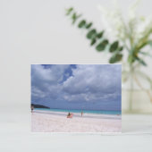 ピンクの砂浜 ポストカード (スタンド正面)