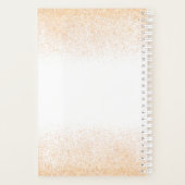 ピンクの神の女の子のプランナー プランナー手帳 (裏面)