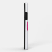 ピンクの禅のシンボル/エンソサークル Case-Mate iPhoneケース (裏面/右)