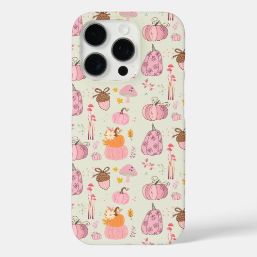 ピンクの秋 Case-Mate iPhoneケース (裏面)