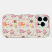 ピンクの秋 iPhoneケース (裏面横)