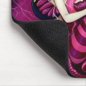 "ピンクの稲妻"のマウスパッド マウスパッド (コーナー)