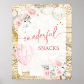 ピンクの空気バルーンは彼女は優れたスナックの看板ではない ポスター (正面)