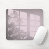 ピンクの窓の影 マウスパッド (マウス)