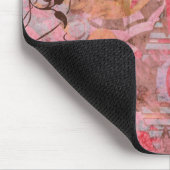 ピンクの粉 マウスパッド (コーナー)