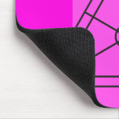 ピンクの精度： Field-インスパイア Office Essentials マウスパッド (コーナー)