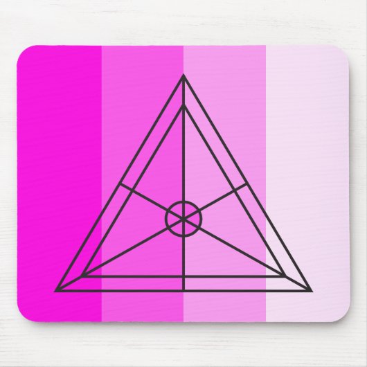 ピンクの精度： Field-インスパイア Office Essentials マウスパッド (正面)