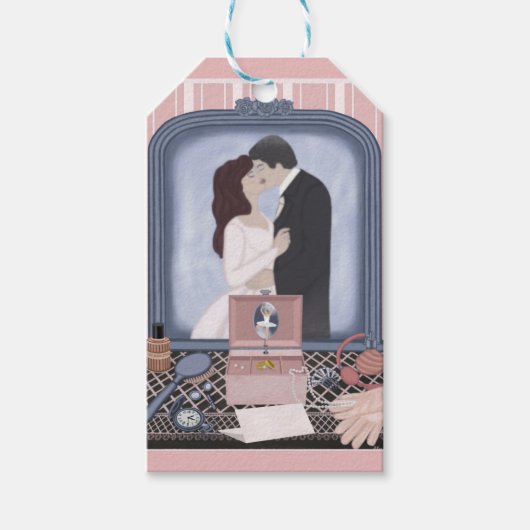 ピンクの約束 ギフトタグ (正面)