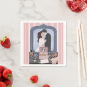 ピンクの約束 スタンダードカクテルナプキン (インサイチュ)