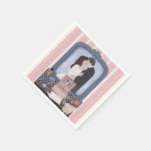 ピンクの約束 スタンダードカクテルナプキン (角)
