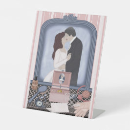 ピンクの約束 台座サイン